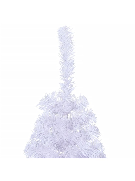 Mākslīgā ziemassvētku egle ar statīvu, pusapaļa, 150 cm, pvc