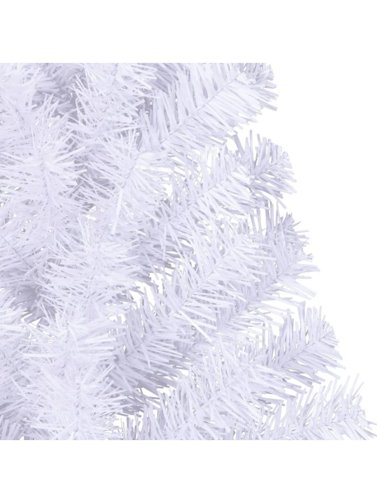 Mākslīgā ziemassvētku egle ar statīvu, pusapaļa, 150 cm, pvc