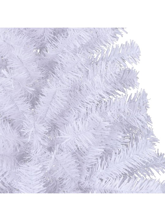 Mākslīgā ziemassvētku egle ar statīvu, pusapaļa, 180 cm, pvc