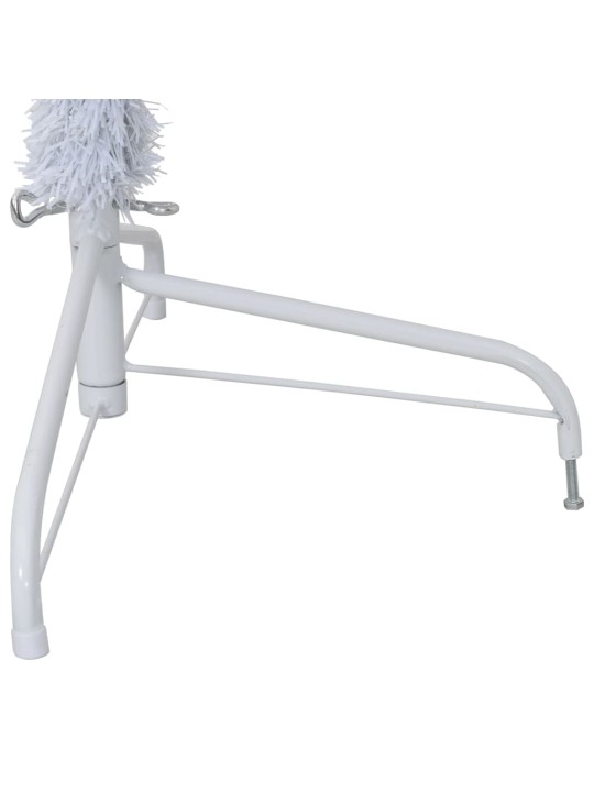 Mākslīgā ziemassvētku egle ar statīvu, pusapaļa, 210 cm, pvc
