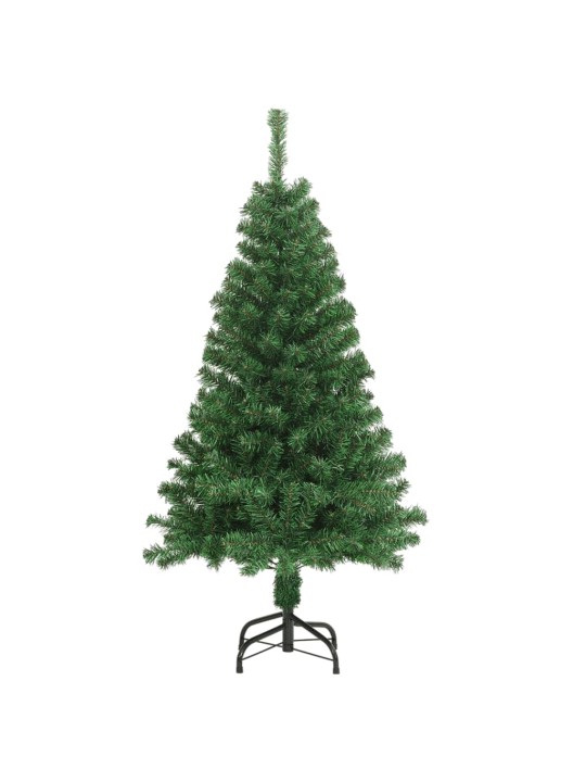Mākslīgā Ziemassvētku egle, biezi zari, zaļa, 120 cm, PVC