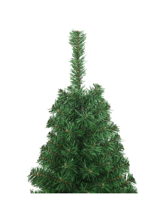 Mākslīgā Ziemassvētku egle, biezi zari, zaļa, 120 cm, PVC