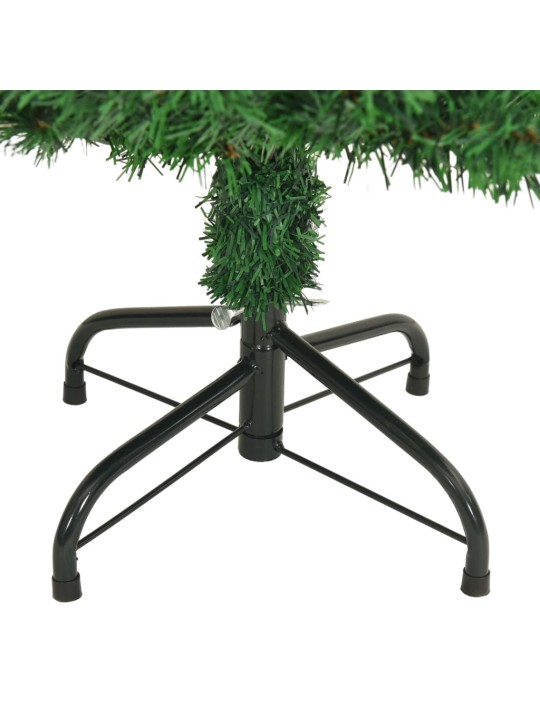 Mākslīgā Ziemassvētku egle, biezi zari, zaļa, 120 cm, PVC