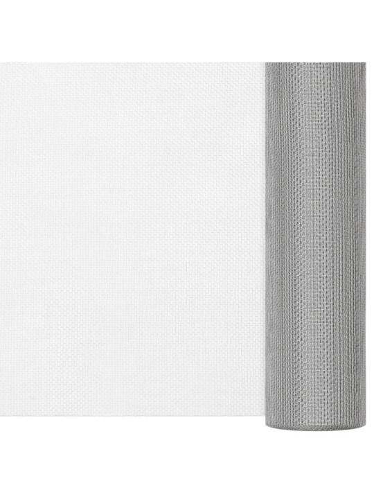 Siets, nerūsējošs tērauds, 100x2000 cm, sudraba krāsā