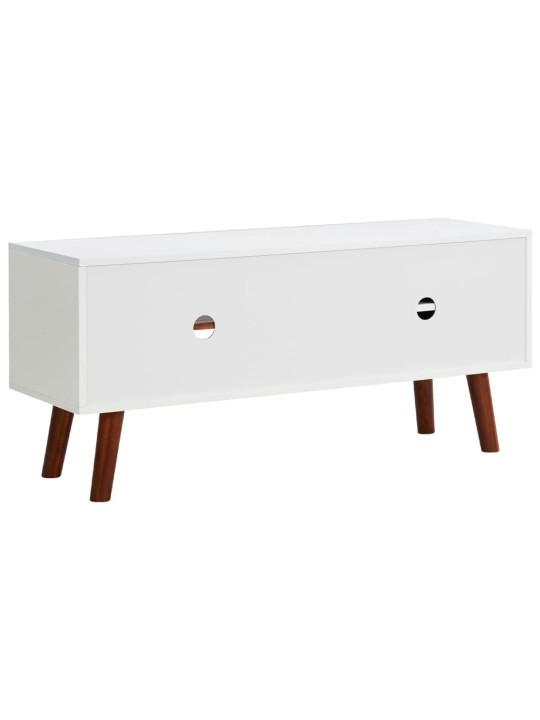 Tv skapītis, 110x35x50 cm, akācijas masīvkoks un mdf