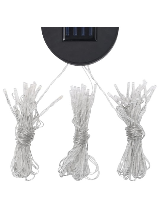 Dārza nojume ar dubulto jumtu un led, 3x3x2,7m, pelēkbrūna