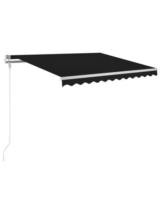 Izvelkama markīze, antracītpelēka, 300x250 cm, automātiska
