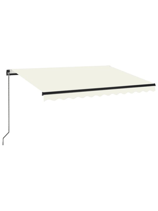 Izvelkama markīze, 350x250 cm, manuāla, krēmkrāsas