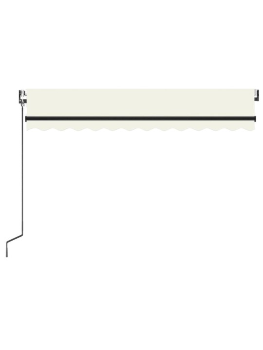 Izvelkama markīze, 350x250 cm, automātiska, krēmkrāsas