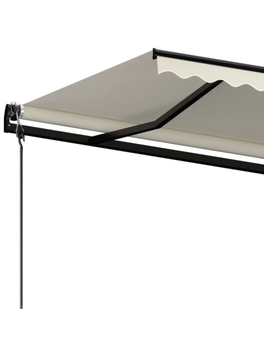 Izvelkama markīze, 400x350 cm, automātiska, krēmkrāsas