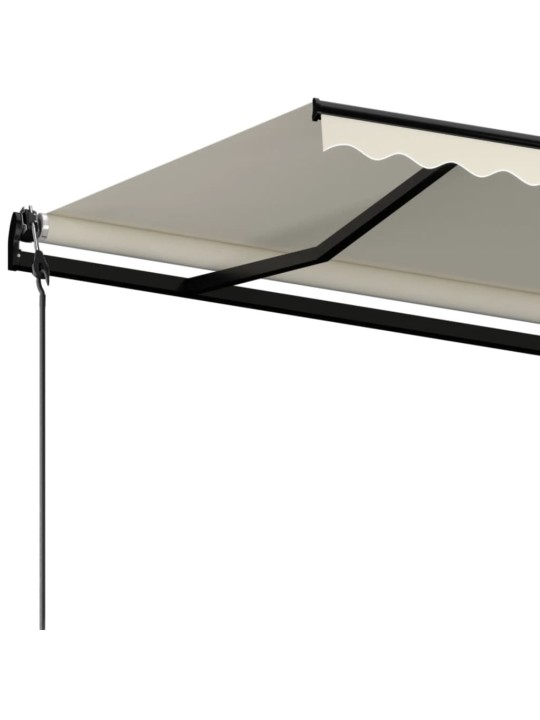 Izvelkama markīze, 600x350 cm, automātiska, krēmkrāsas