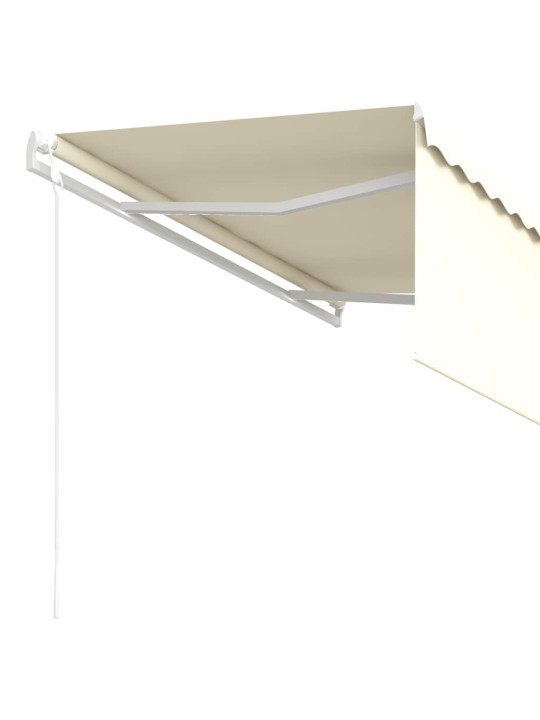 Izvelkama markīze ar žalūziju, 3x2,5 m, automātiska, krēmkrāsas