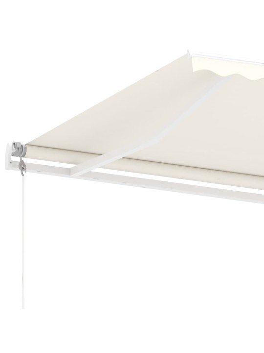Markīze ar kātu, 350x250 cm, automātiska, krēmkrāsas