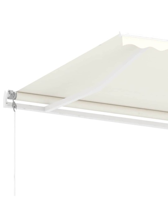 Markīze ar kātu, 400x350 cm, automātiska, krēmkrāsas