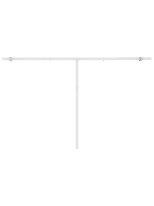 Markīze ar kātu, 400x350 cm, automātiska, krēmkrāsas
