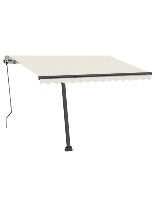 Markīze ar kātu, 350x250 cm, automātiska, krēmkrāsas