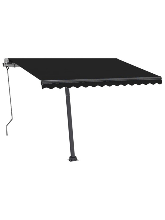 Markīze ar kātu, 350x250 cm, automātiska, antracītpelēka