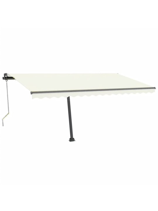 Markīze, led, vēja sensors, 400x300 cm, krēmkrāsas