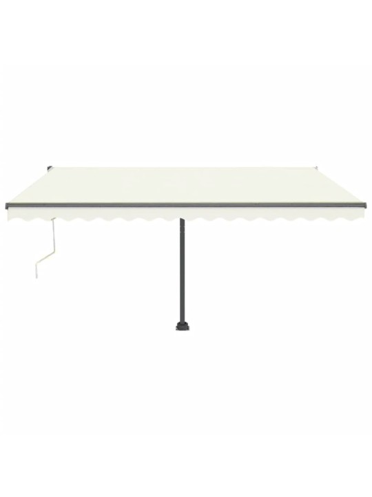 Markīze, led, vēja sensors, 400x300 cm, krēmkrāsas