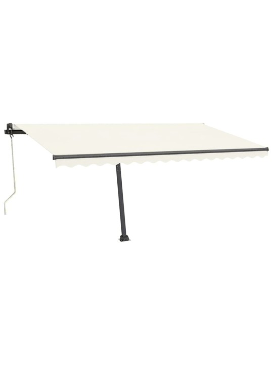 Markīze, led, vēja sensors, 450x350 cm, krēmkrāsas