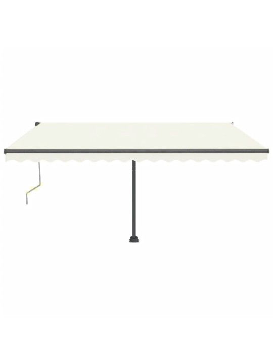 Markīze, led, vēja sensors, 450x350 cm, krēmkrāsas