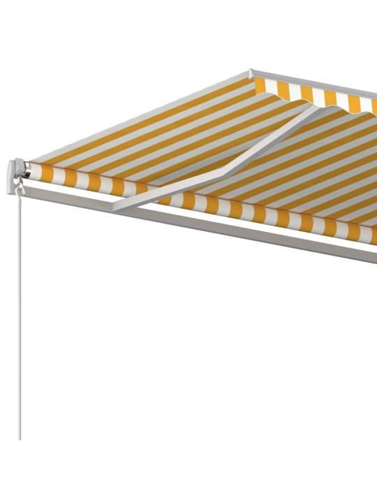 Izvelkama markīze ar stabiem, 3,5x2,5m, automātiska
