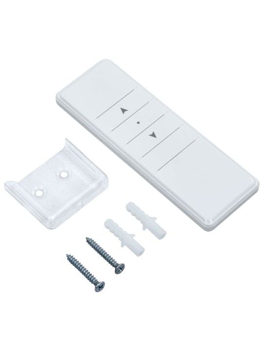 Izvelkama markīze ar led, vēja sensoru, 4,5x3,5 m, dzeltenbalta