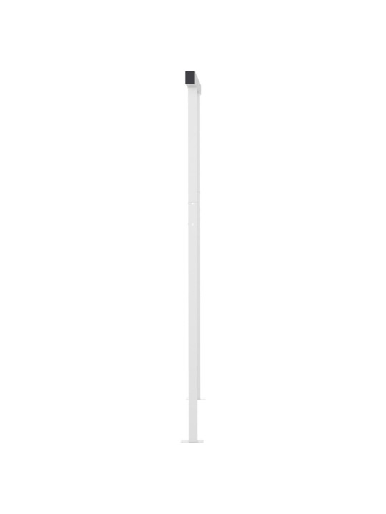 Izvelkama markīze ar led un vēja sensoru, 5x3,5 m, krēmkrāsas