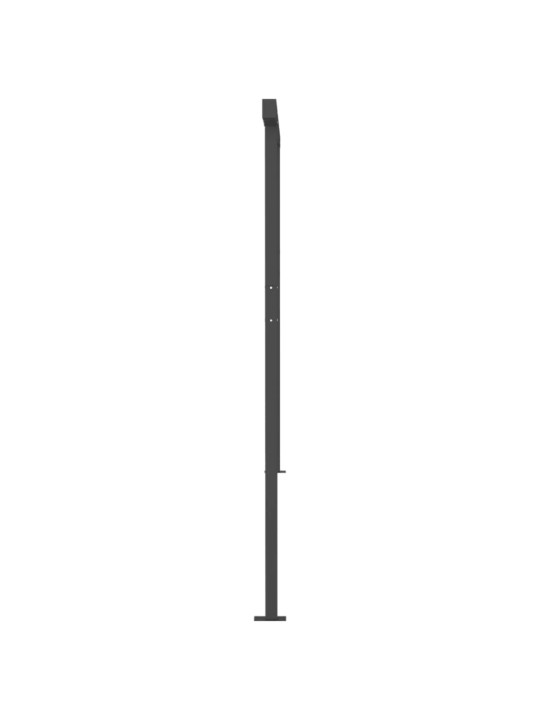 Izvelkama markīze ar kātiem, 6x3,5 m, automātiska, krēmkrāsas