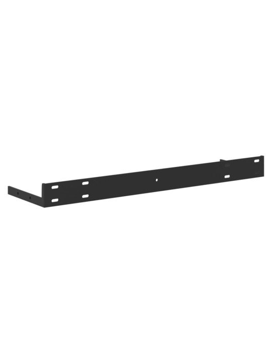 Sienas plaukti, 2 gab., balti, ozolkoka, 50x23x3,8 cm, mdf