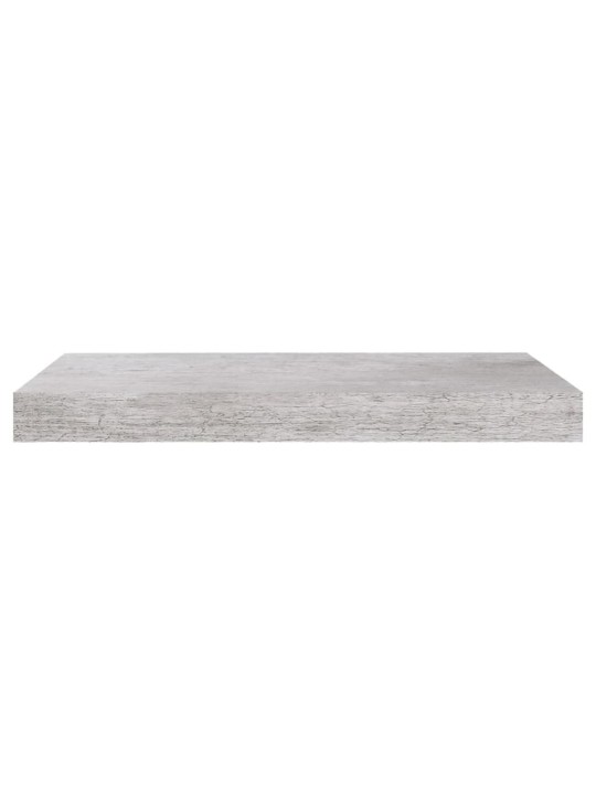 Sienas plaukts, betona pelēks, 50x23x3,8 cm, mdf