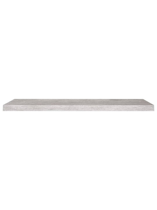 Sienas plaukts, betona pelēks, 90x23,5x3,8 cm, mdf