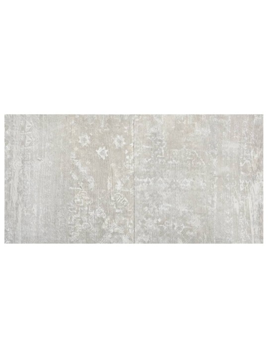Grīdas flīzes, 20 gab., pašlīmējošas, 1,86 m², pvc, pelēkas