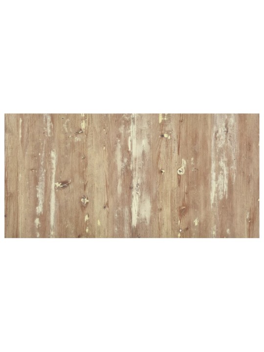 Grīdas flīzes, 20 gab., pašlīmējošas, 1,86 m², pvc, brūnas