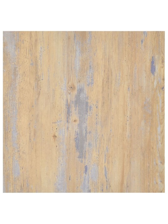 Grīdas flīzes, 20 gab., pašlīmējošas, 1,86 m², pvc, brūnas