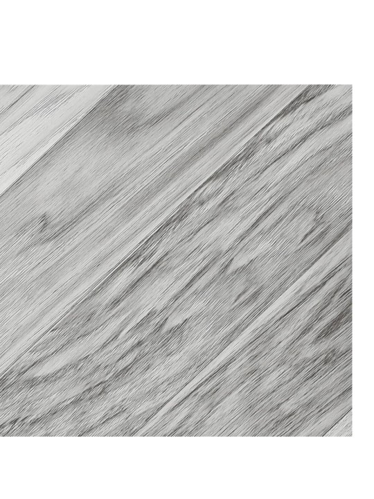 Grīdas flīzes, 20 gab., pašlīmējošas, 1,86 m², pvc, pelēkas
