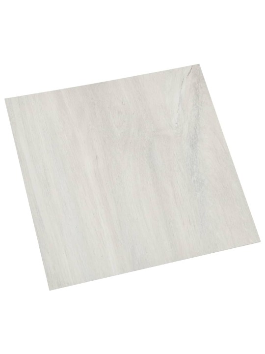 Grīdas flīzes, 20 gab., pašlīmējošas, 1,86 m², pvc, krēmkrāsas