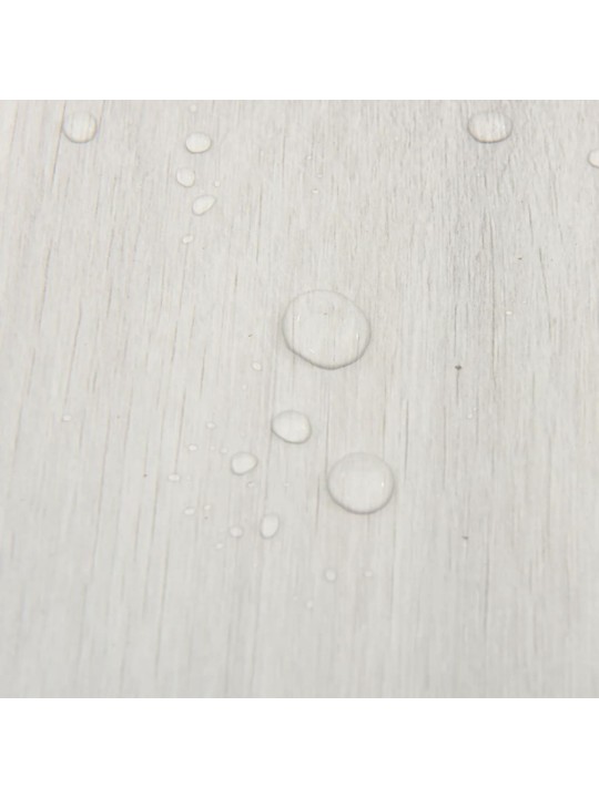 Grīdas flīzes, 20 gab., pašlīmējošas, 1,86 m², pvc, krēmkrāsas