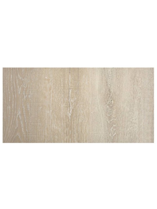 Grīdas flīzes, 20 gab., pašlīmējošas, 1,86 m², pvc, bēšas