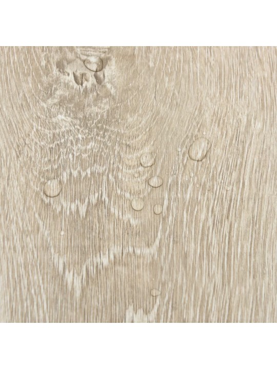 Grīdas flīzes, 20 gab., pašlīmējošas, 1,86 m², pvc, bēšas