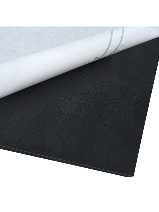 Grīdas flīzes, 20 gab., pašlīmējošas, 1,86 m², pvc, pelēkas