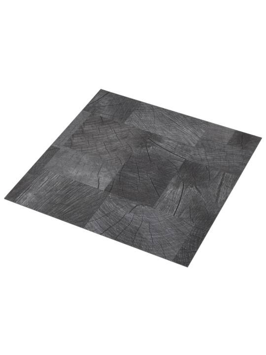 Grīdas flīzes, 20 gb., pašlīmējošas, 1,86m²,pvc, koka imitācija