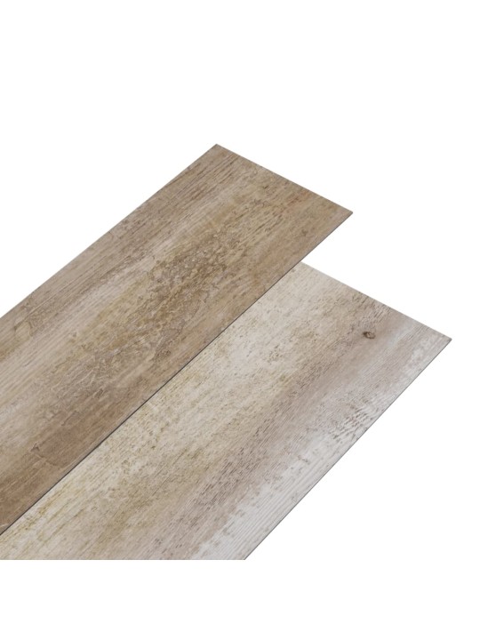 Grīdas dēļi, pašlīmējoši, 5,21 m², 2 mm, koka raksts, pvc
