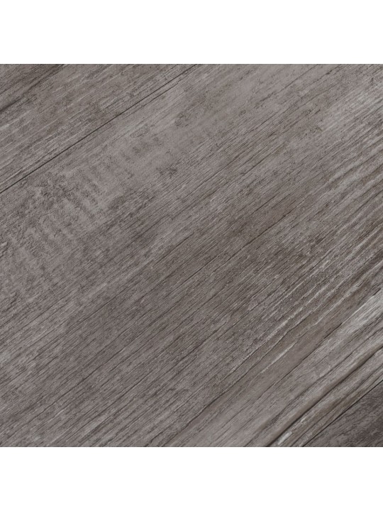 Grīdas dēļi, pašlīmējoši, 5,21m², 2 mm, matēti, koka krāsa, pvc