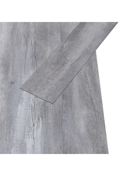 Grīdas dēļi, pašlīmējoši, 5,21m², 2 mm, matēti, koka krāsa, pvc