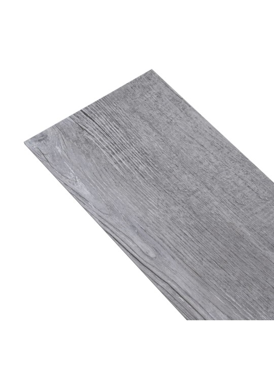 Grīdas dēļi, pašlīmējoši, 5,21m², 2 mm, matēti, koka krāsa, pvc
