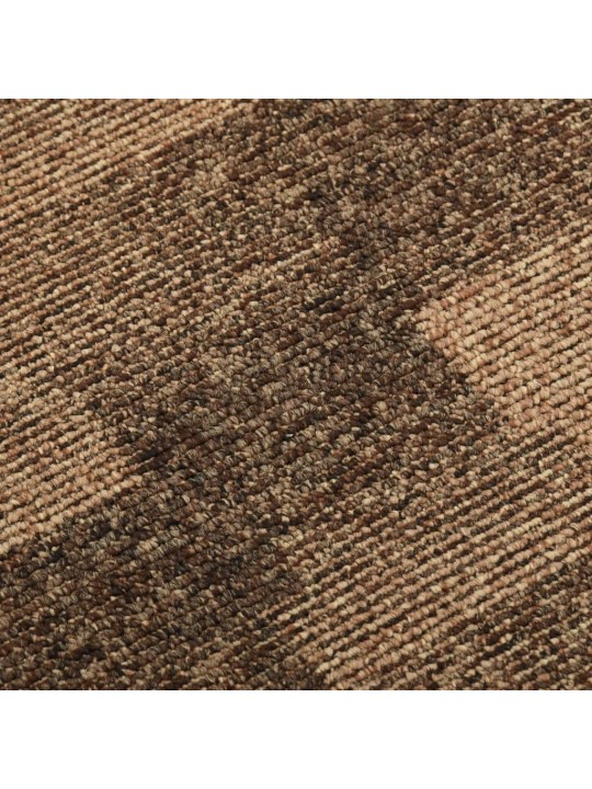 Paklājflīzes, 20 gab., 5 m², brūnas