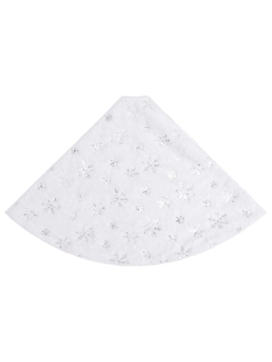 Ziemassvētku egles pamatnes pārklājs, 150 cm, mākslīgā kažokāda