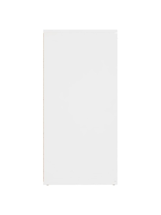 Kumode, balta, 160x36x75 cm, inženierijas koks