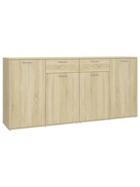 Kumode, ozolkoka krāsa, 160x36x75 cm, inženierijas koks